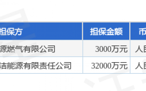 天富能源披露2笔对外担保，被担保公司2家