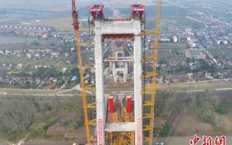 股票配资来大圣配资 G3铜陵长江公铁大桥先导索成功过江