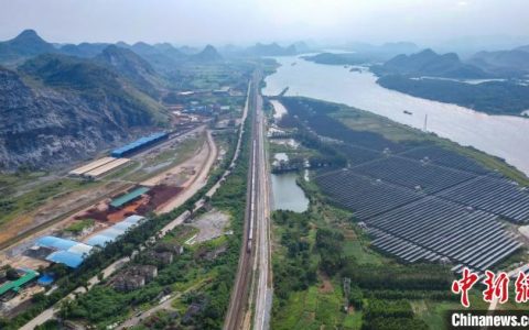 网上配资平台 中国最大在建火电项目铁路专用线正式开通