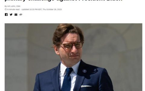 上海股票配资 挑战拜登！美国民主党人菲利普斯宣布参加2024年大选