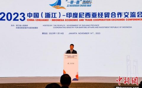 证券鑫东财配资 中国驻印尼大使陆慷出席2023中国（浙江）—印度尼西亚经贸合作交流会