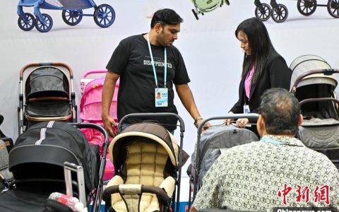 亿配资 广交会观察：海外母婴用品市场兴旺 产品安全是首选