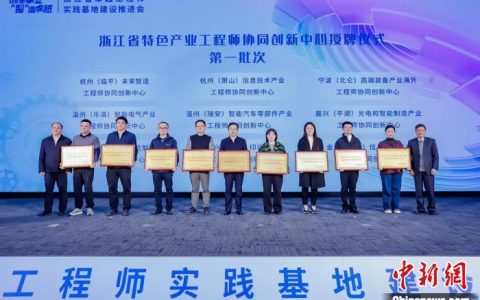 配资公司排名 浙江省特色产业工程师协同创新中心在杭州成立 深化产才融合